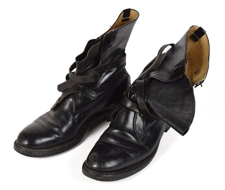 Lot #8392 Edgar Mitchell's Personally-Owned and -Worn Boots - Image 1