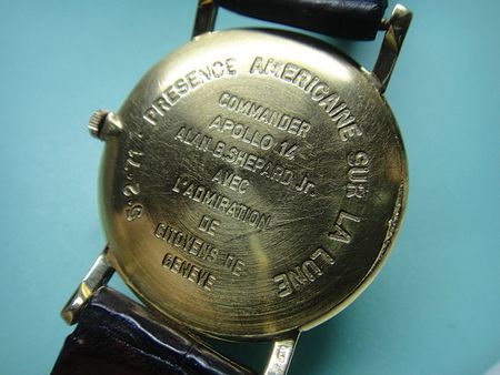 Lot #8384 Alan Shepard's Apollo 14 Vacheron Constantin Watch - Image 8