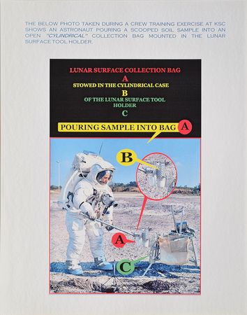 Lot #8113  Apollo Training-Used Pair of Lunar Surface Sample Collection Bags - Image 9