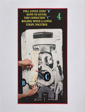 Lot #8062  Apollo 14: Alan Shepard's Training-Used Upper Right PLSS Training Strap - Image 8