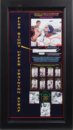 Lot #8062  Apollo 14: Alan Shepard's Training-Used Upper Right PLSS Training Strap - Image 9