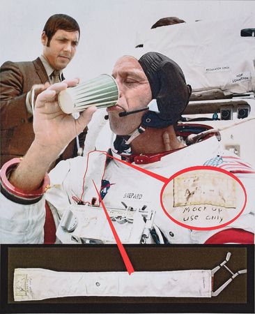Lot #8062  Apollo 14: Alan Shepard's Training-Used Upper Right PLSS Training Strap - Image 4