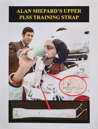 Lot #8062  Apollo 14: Alan Shepard's Training-Used Upper Right PLSS Training Strap - Image 11