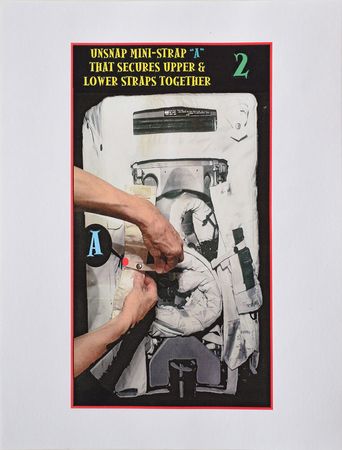 Lot #8062  Apollo 14: Alan Shepard's Training-Used Upper Right PLSS Training Strap - Image 14