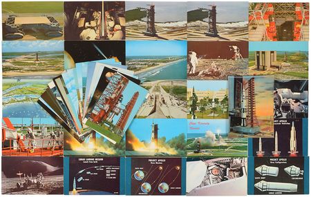 Lot #8008  Collection of Apollo 11, 12, 13 and Misc Covers and Postcards - Image 1