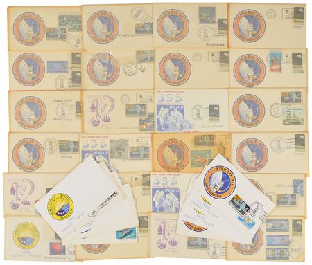 Lot #8008  Collection of Apollo 11, 12, 13 and Misc Covers and Postcards - Image 3