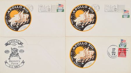 Lot #8008  Collection of Apollo 11, 12, 13 and Misc Covers and Postcards - Image 4