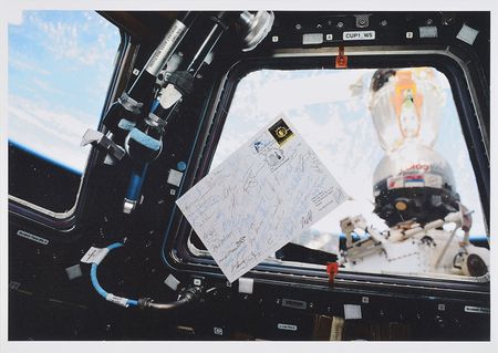 Lot #8454  ASE Planetary Congress Signed Cover - Image 5