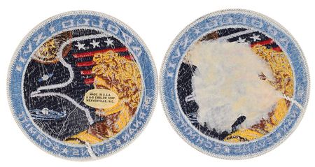 Lot #8097  Apollo 17 Pair of 'White Eagle' Crew Patches - Image 2
