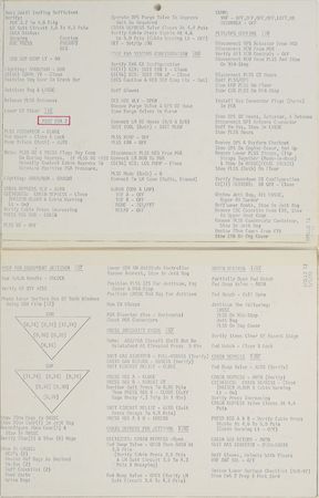 Lot #8376 Fred Haise's Training-Used and Signed Apollo 13 Cue Card - Image 2