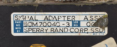 Lot #8273  Apollo/Saturn-Era UHF RF Assembly  - Image 4