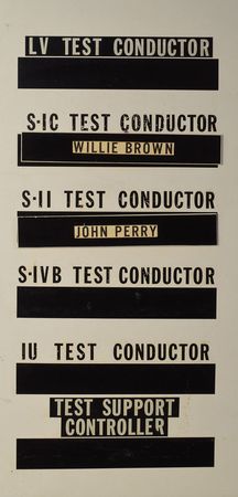 Lot #8322  Apollo 11 Launch Control Center Assignment Board - Image 2