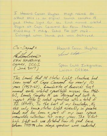 Lot #8281  Pad 14 Launch Status Light Structure - Image 7