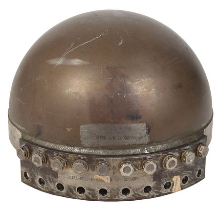 Lot #8488  Shuttle SRB Blast Container Upper Half Section - Image 1