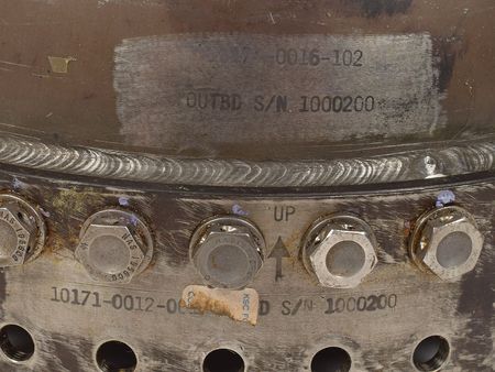 Lot #8488  Shuttle SRB Blast Container Upper Half Section - Image 2