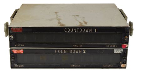 Lot #8495  Shuttle USAF Countdown Clock - Image 1