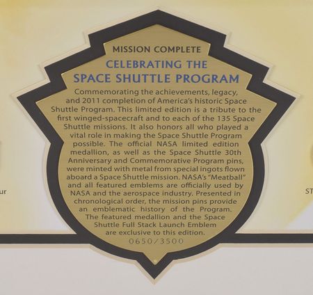 Lot #8524  Winco Shuttle Pin Presentation - Image 2