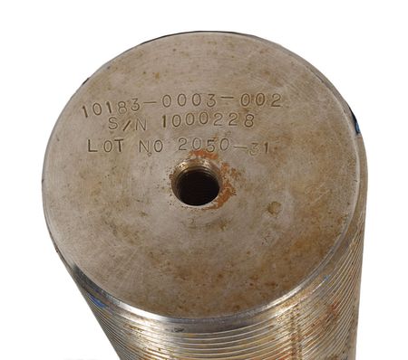 Lot #8477  Shuttle Launcher Platform Hold-Down Post - Image 2