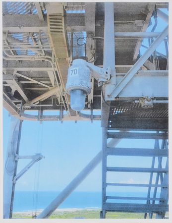 Lot #8476  Shuttle Launch Pad 39A Light Fixture - Image 3