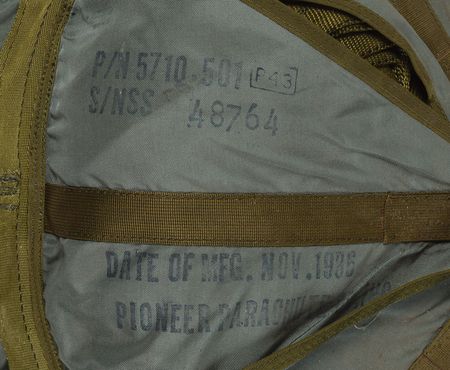 Lot #8490  Shuttle SRB Pilot Parachute - Image 2