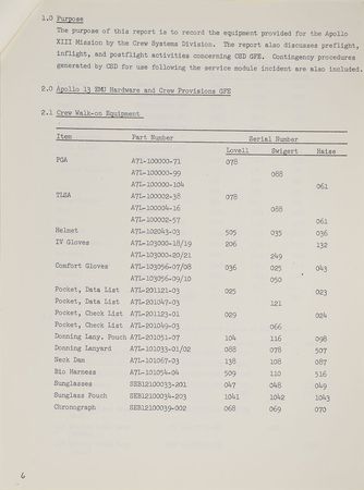 Lot #8053  Apollo 13 Final Report - Image 3