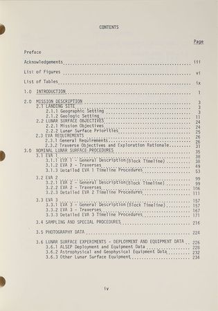 Lot #8101  Apollo 17 LM Final Lunar Surface Procedures Manual - Image 3