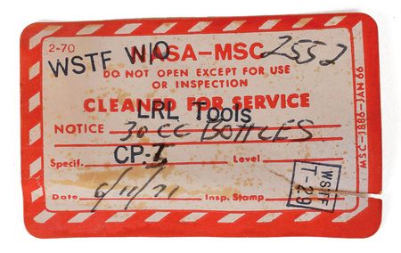 Lot #8280  Lunar Receiving Lab (LRL) Set of (5) Containers - Image 3