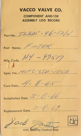 Lot #8288  Vacco Filter - Image 4