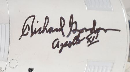 Lot #8232  CM and Capsule Model Signed by Richard Gordon - Image 2