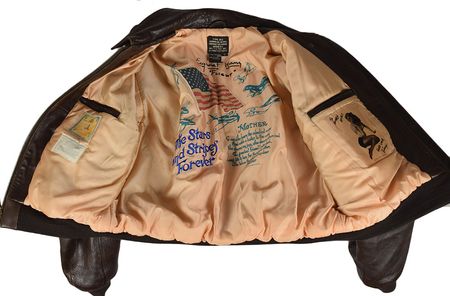 Lot #8195 Gene Kranz's Flight Jacket - Image 2