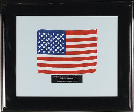 Lot #8426  Apollo 17 Flown Flag - Image 1