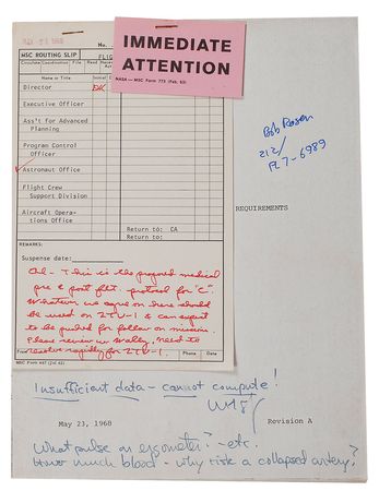 Lot #8306 Wally Schirra Document Archive - Image 1