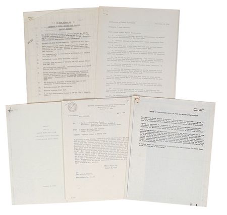 Lot #8306 Wally Schirra Document Archive - Image 3