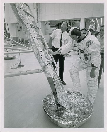 Lot #8013  Apollo 11: Armstrong Original Vintage NASA Photograph - Image 1