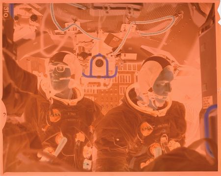 Lot #8033  Apollo 11 Training Large Format Negative - Image 1