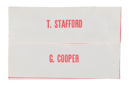 Lot #8005  Apollo 10: Stafford and Cooper Pair of
