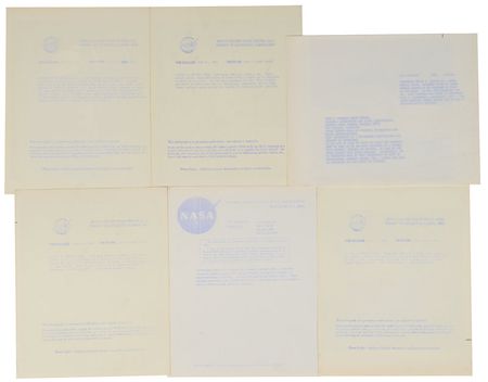 Lot #8034  Apollo 11 Set of (6) Original Vintage Photographs - Image 2