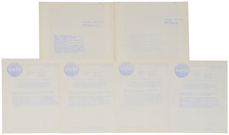 Lot #8035  Apollo 11 Set of (6) Original Vintage Photographs - Image 2
