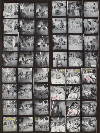 Lot #8044  Apollo 12 Set of (4) Original Photo Contact Sheets - Image 1