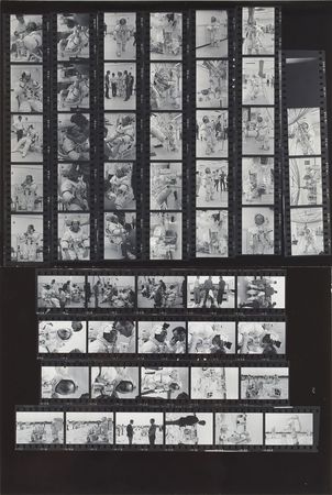 Lot #8070  Apollo 14 Pair of Original Photo Contact Sheets - Image 1
