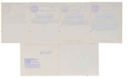 Lot #8105  Apollo 17 Set of (6) Original Vintage Photographs - Image 2