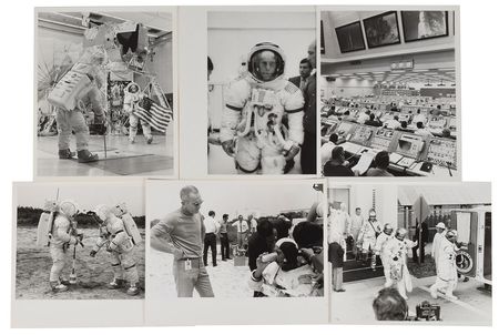 Lot #8071  Apollo 14 Set of (6) Original Vintage Photographs - Image 1