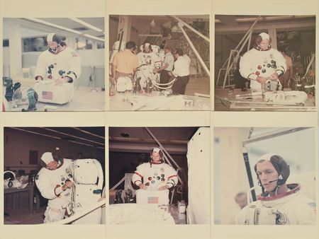 Lot #8081  Apollo 15 Set of (6) Original Vintage Photographs - Image 1