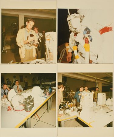 Lot #8092  Apollo 16 Set of (4) Original Vintage Photographs - Image 1