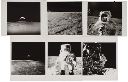 Lot #8046  Apollo 12 Set of (6) Original Vintage Photographs - Image 1