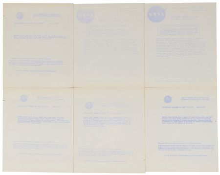 Lot #8046  Apollo 12 Set of (6) Original Vintage Photographs - Image 2