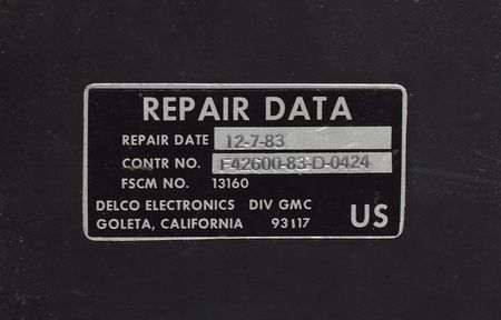 Lot #8535  NASA Titan III SLV Computer - Image 3
