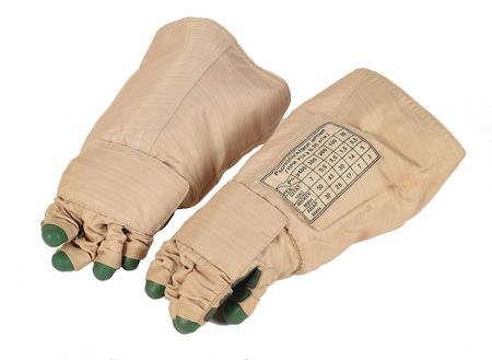 Lot #6077  Orlan EVA Cosmonaut Gloves - Image 1