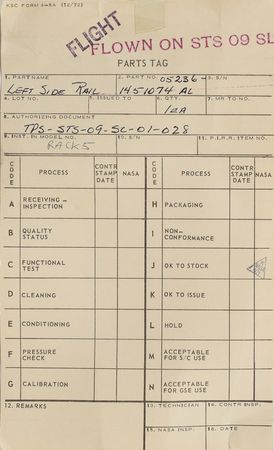 Lot #8503  Spacelab Tribology Experiment Drawers - Image 11