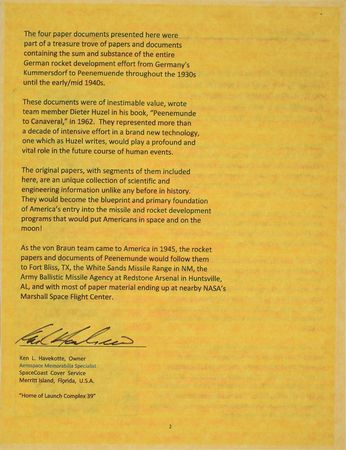 Lot #8164 Hans Hosenthien Handwritten Papers - Image 3
